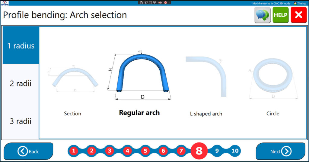 arch selector